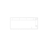 HyperX Alloy Rise 75 Top Plate - White - 01