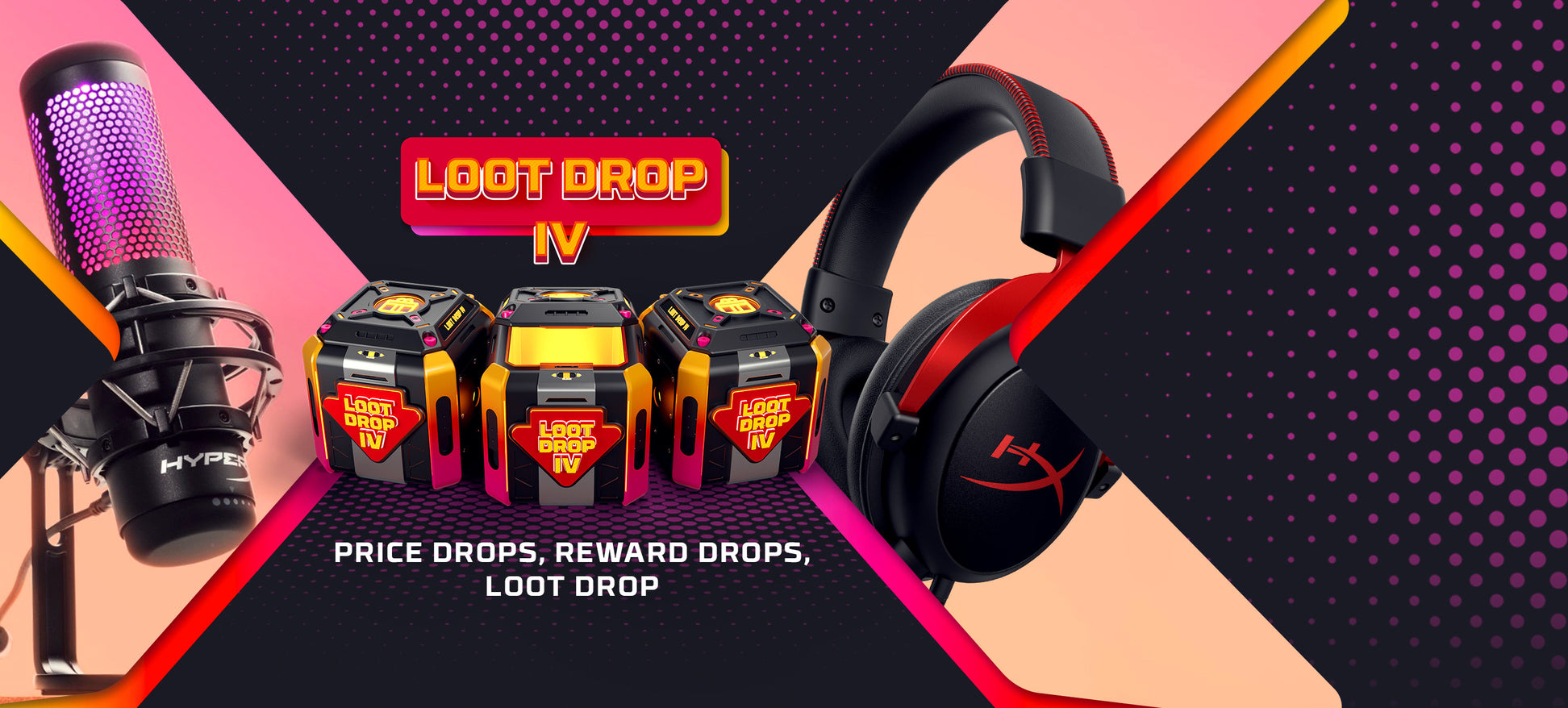 HyperX celebra a la comunidad de gamers con la campaña Loot Drop IV