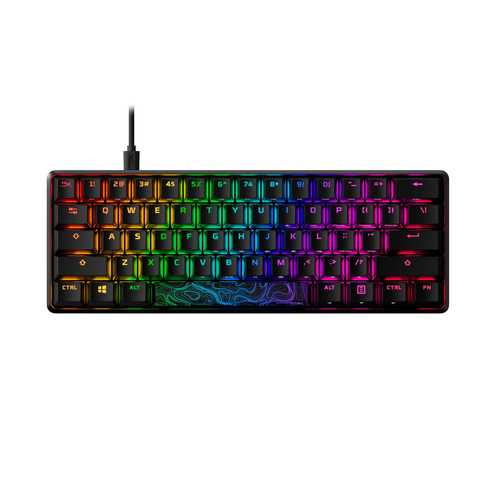 HyperX Alloy Origins 60 - Mechanical Gaming Keyboard - HX Red (US Layout) - 12