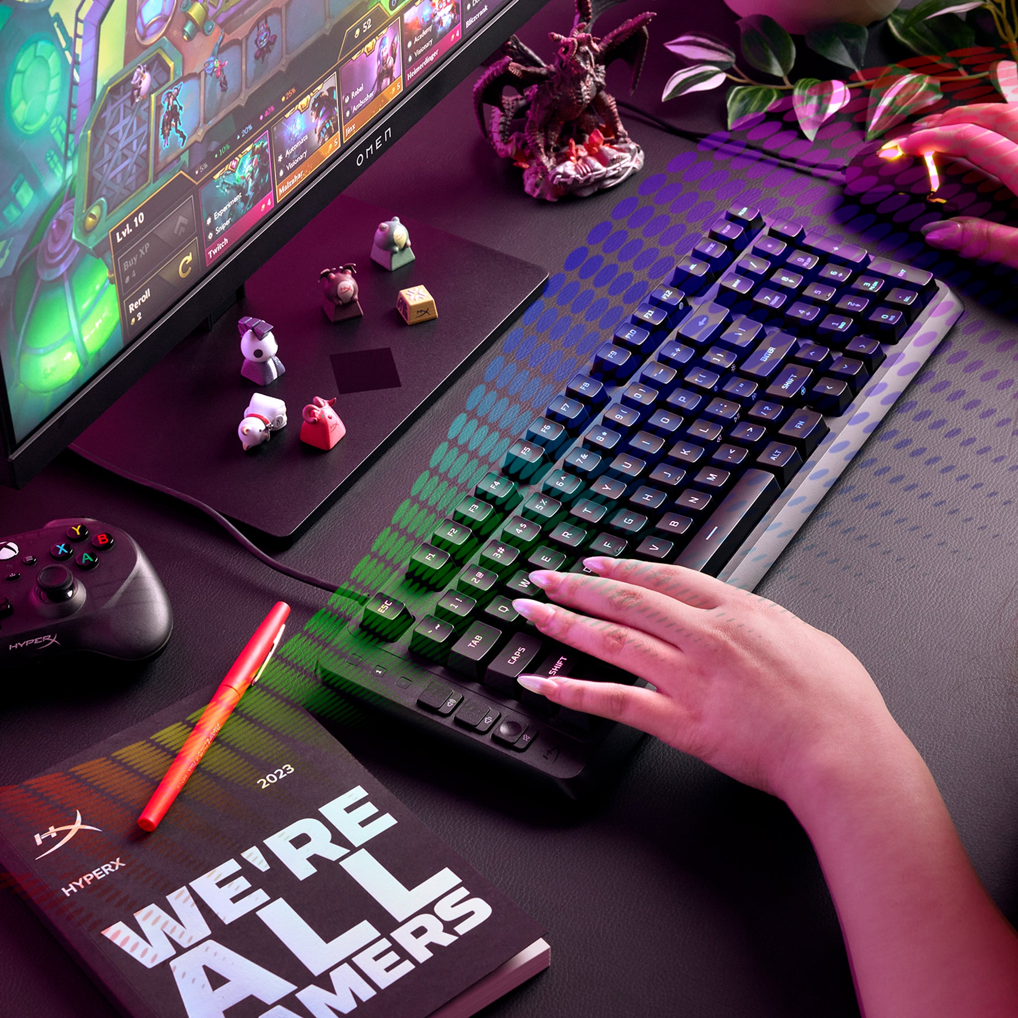 10 區可自訂 RGB 燈效