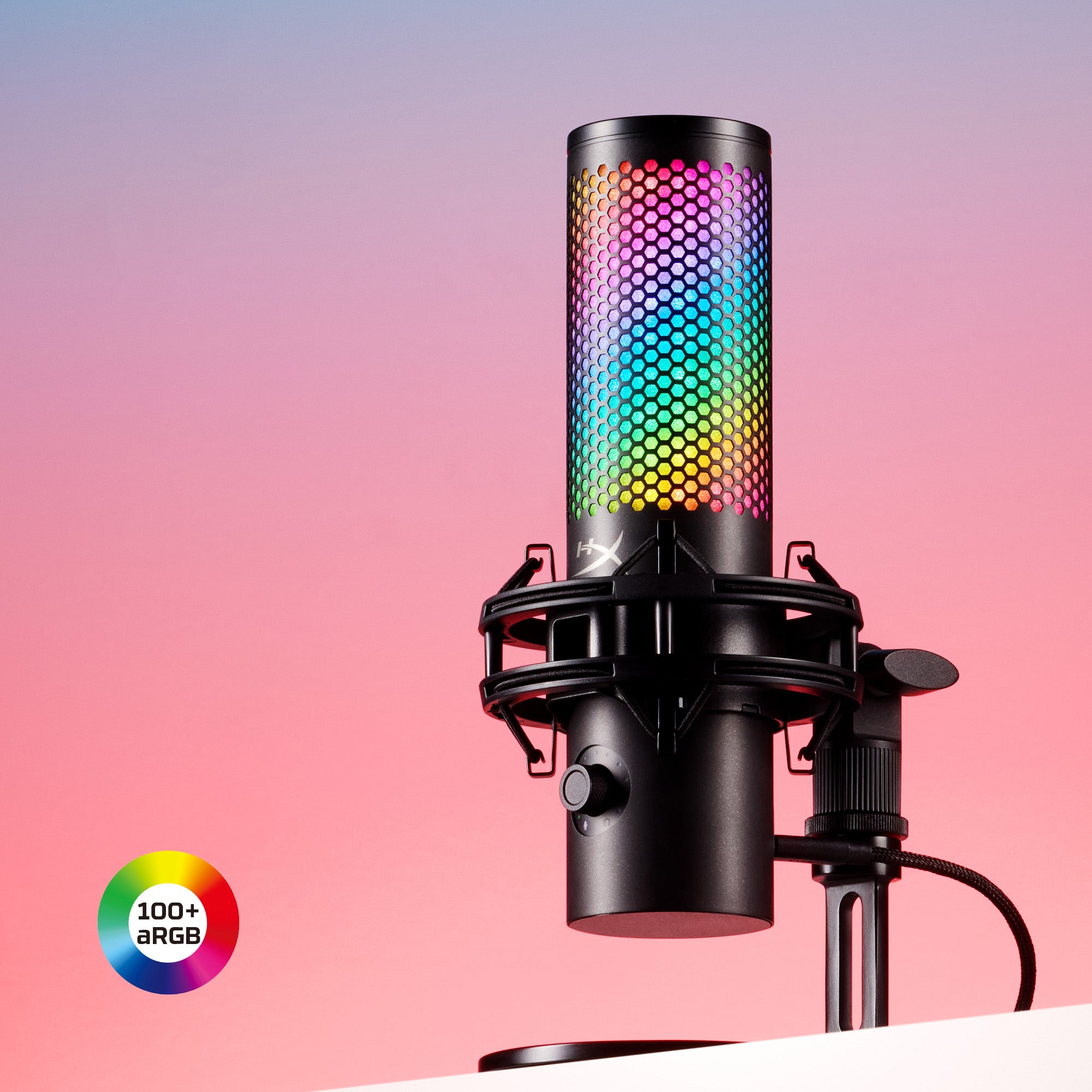 52▢HYPERX QUADCAST S IY0417-2 QuadCast 2 S - RGB USB Microphone