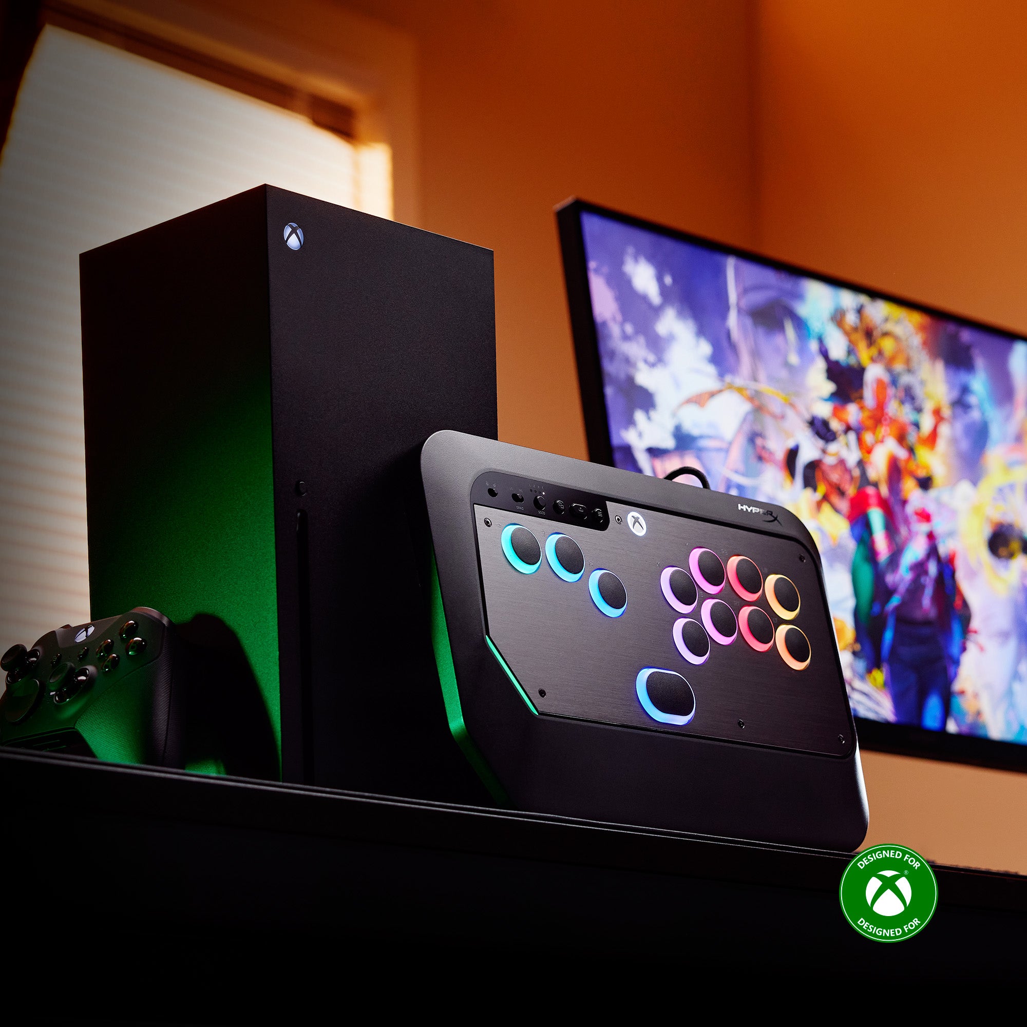 Joue avec la manette sous licence officielle Xbox[4]