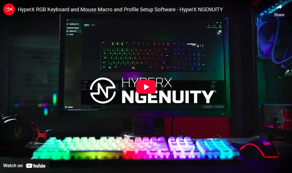 Hyperx Engine HyperX NGENUITY-Software – HyperX ROW