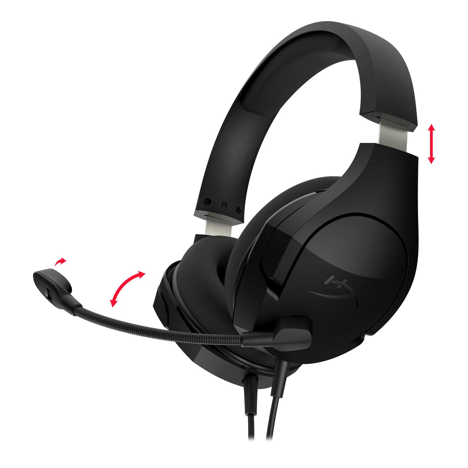 HyperX Cloud Stinger Core – Wireless Lightweight Gaming Headset, DTS  Headphone:X spatial audio, Noise Cancelling Microphone, For PC, Black