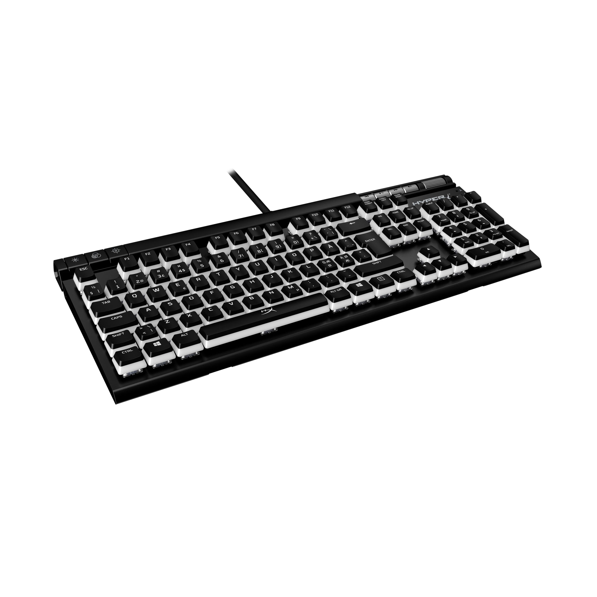 HyperX Pudding Keycaps - ABS - White